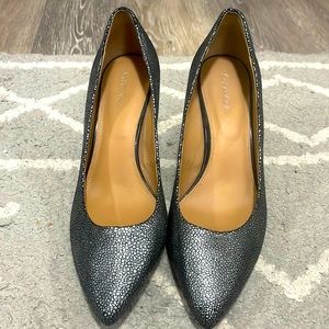 Sparkly metallic leather Calvin Klein heels. Only worn a handful of times.